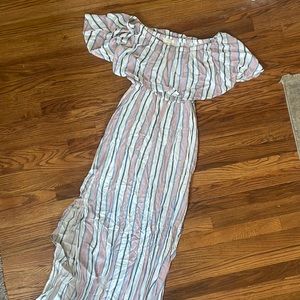 Off the shoulder dress